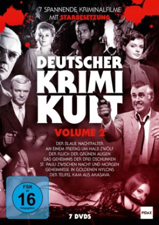 Video Deutscher Krimi-Kult. Vol.2, 7 DVDs Wolfgang Schleif