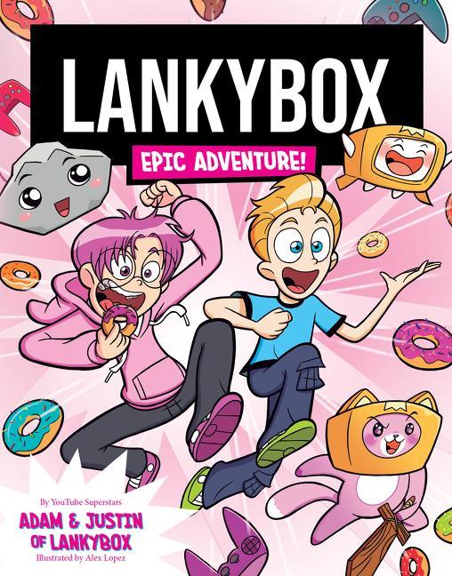 Kniha Lankybox: Epic Adventure! Alex Lopez