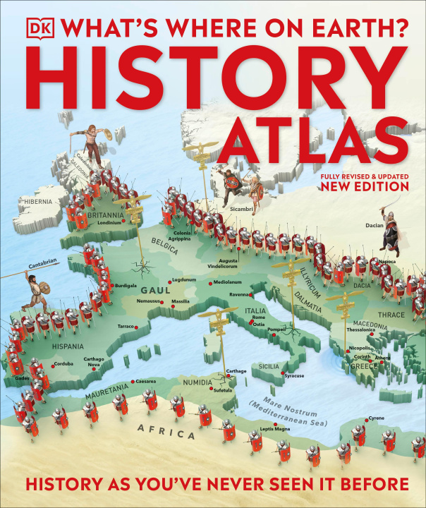 Knjiga What's Where on Earth? History Atlas 