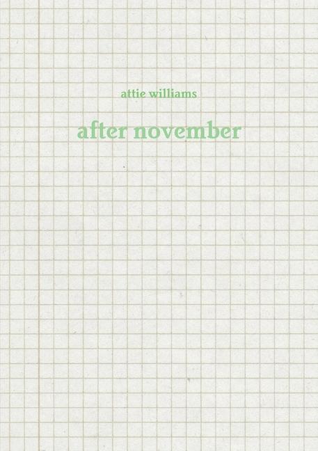 Boek after november attie williams