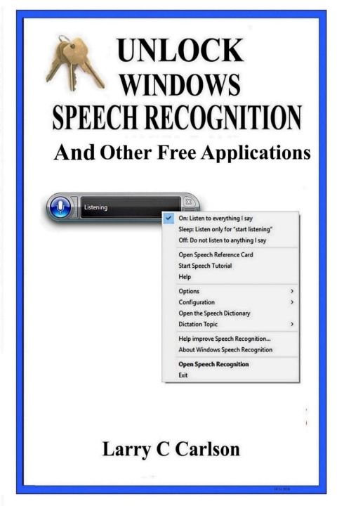 Kniha Unlock Windows Speech Recognition Larry Carlson