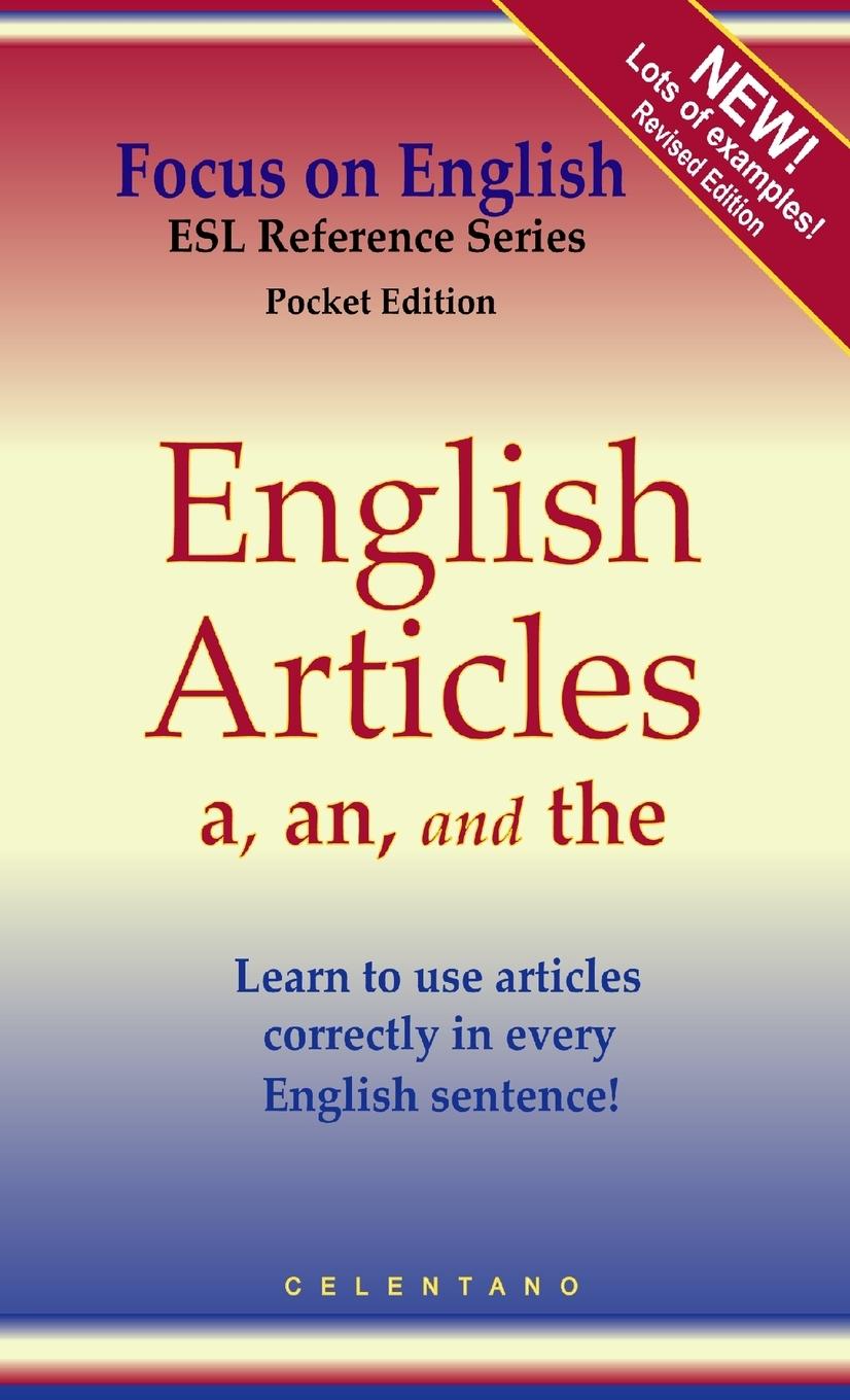 Buch English Articles A, AN, and THE Thomas Celentano