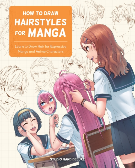 E-kniha How to Draw Hairstyles for Manga Studio Hard Deluxe