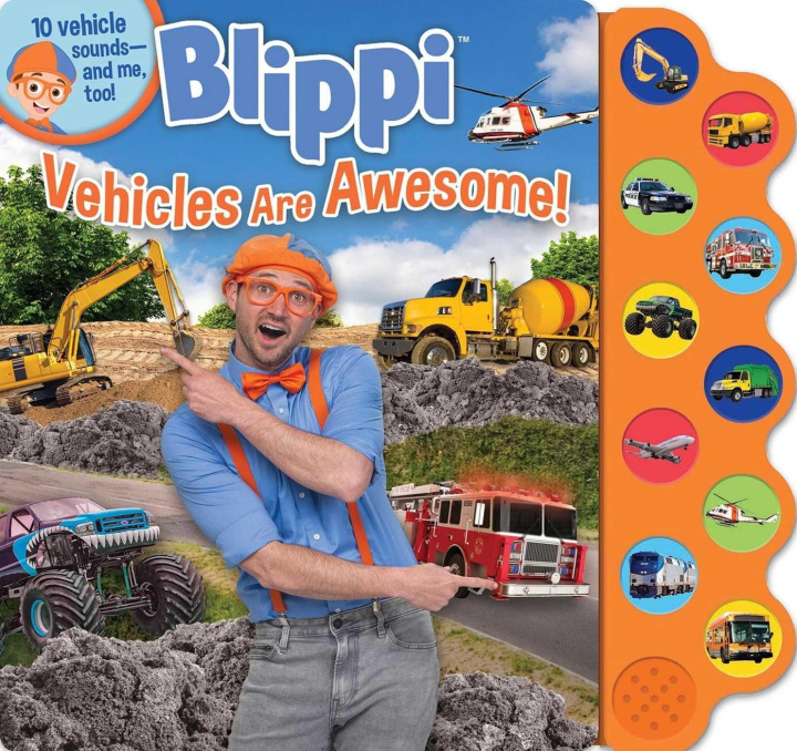 Kniha Blippi: Vehicles Are Awesome! 