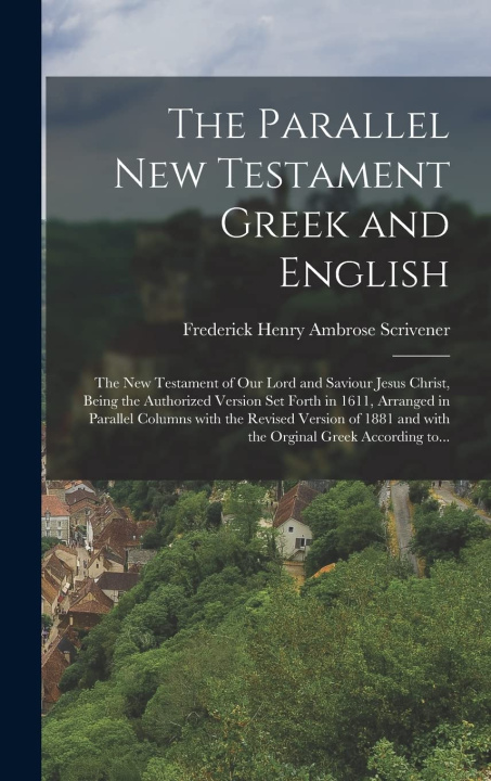 Book The parallel New Testament Greek and English 