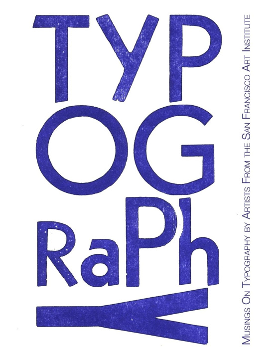 Knjiga Typography SFAI Typography