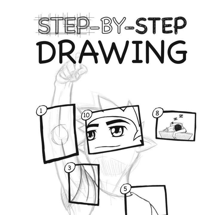 Kniha Step-By-Step Drawing 