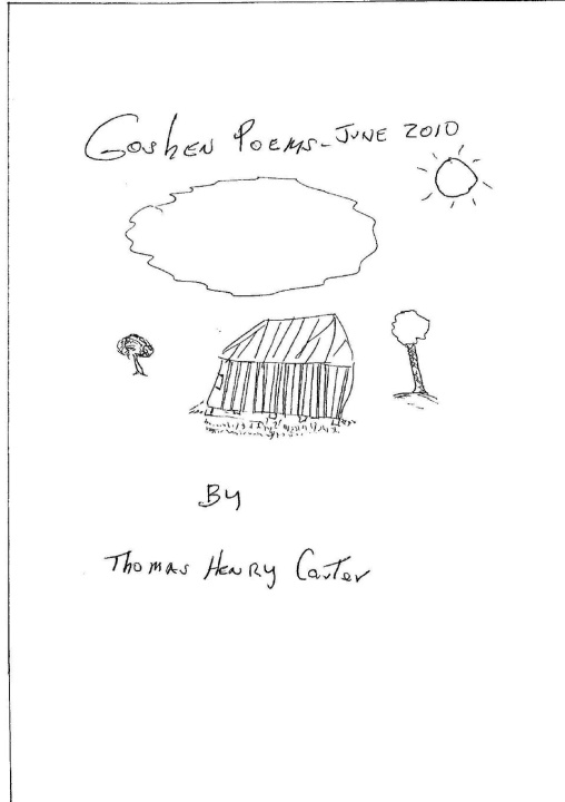 Knjiga Goshen Poems - June 2010 Thomas Henry Carter