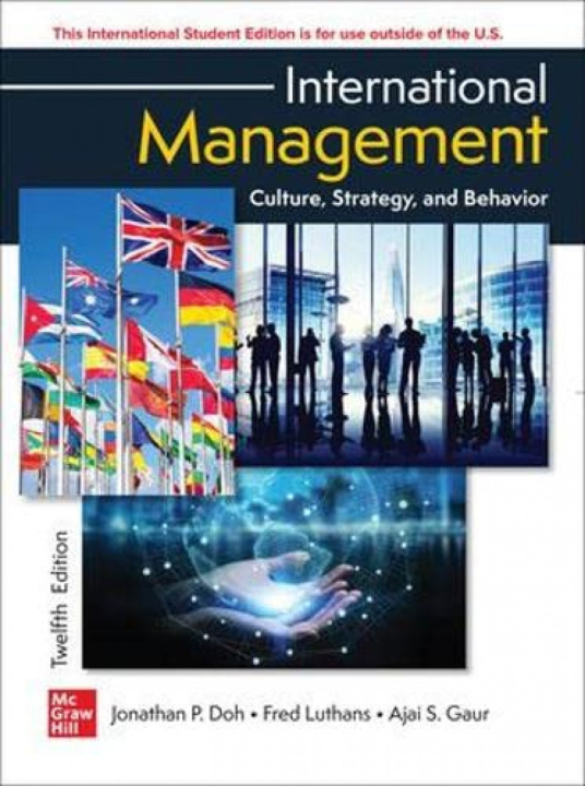 Könyv ISE International Management: Culture, Strategy, and Behavior Jonathan Doh