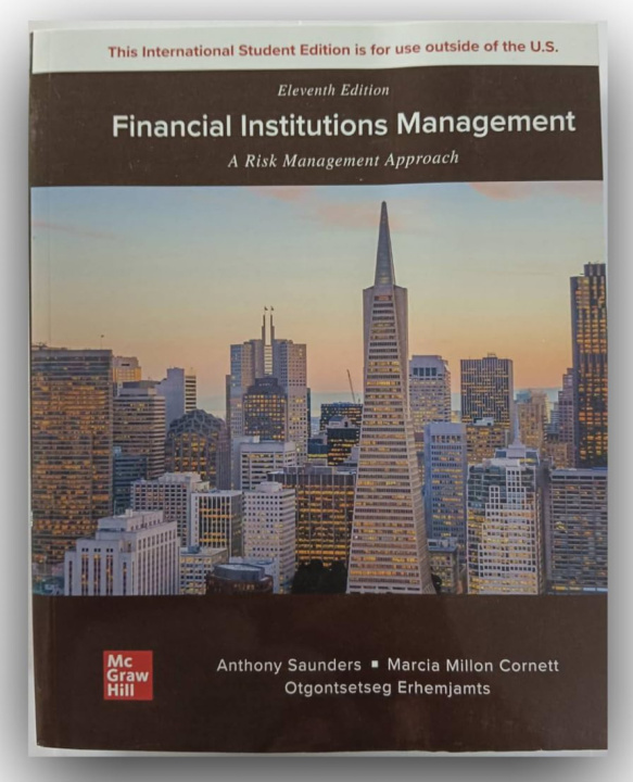 Könyv ISE Financial Institutions Management: A Risk Management Approach 