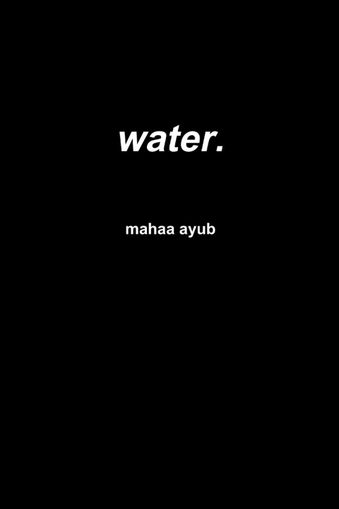 Knjiga Water Mahaa Ayub