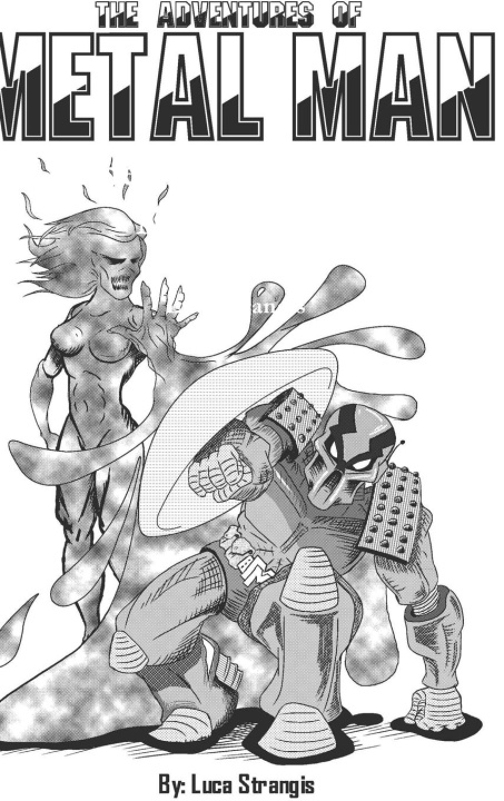 Knjiga The Adventures of Metal Man Luca Strangis