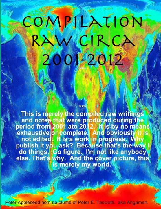 Knjiga Compilation Raw circa 2001-2012 Peter Appleseed
