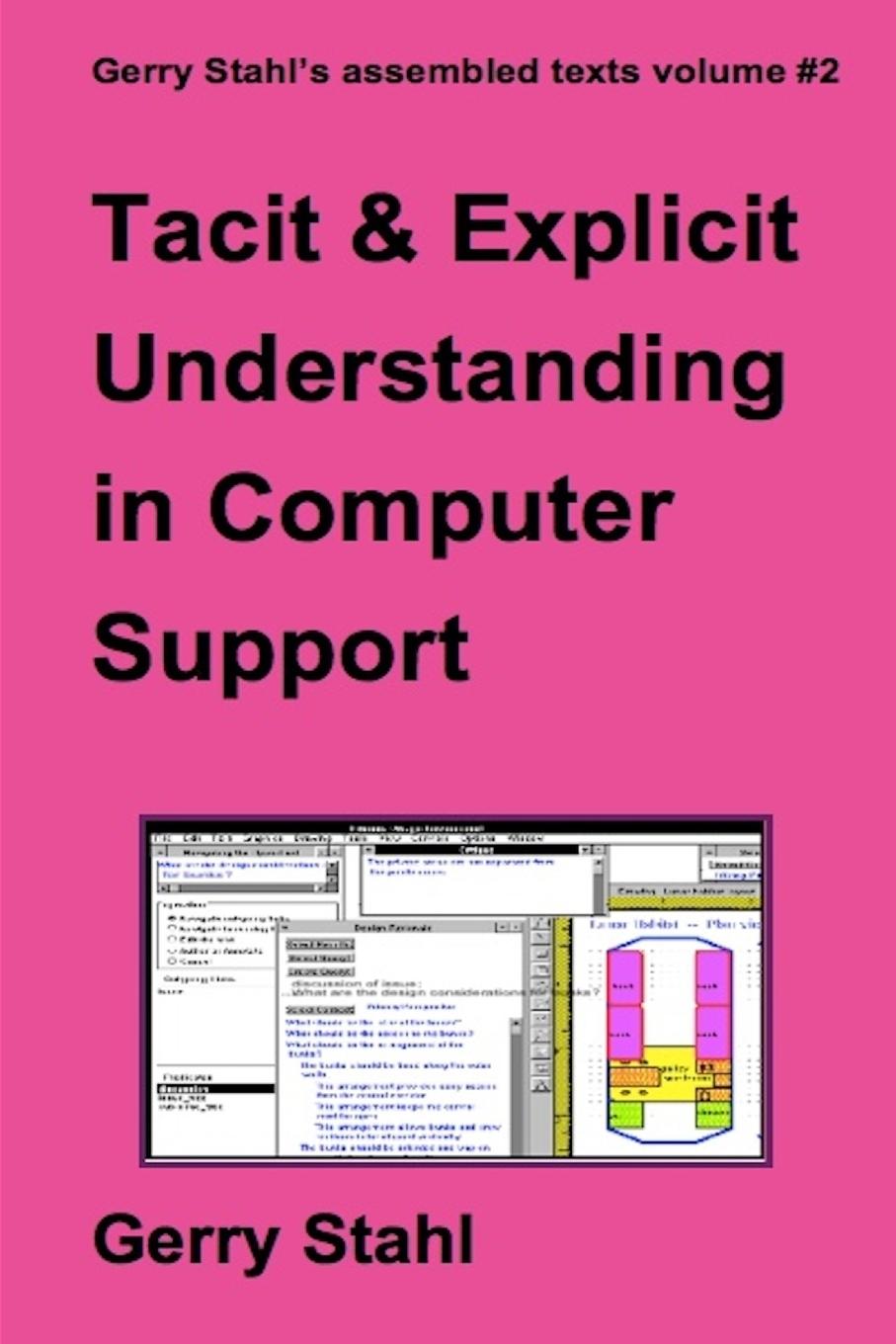 Knjiga Tacit and Explicit Understanding Gerry Stahl