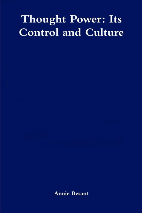 Knjiga Thought Power Annie Besant