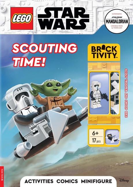 Knjiga LEGO (R) Star Wars (TM): Scouting Time (with Scout Trooper minifigure and swoop bike) Buster Books