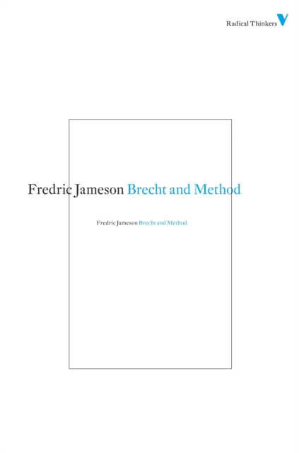 E-knjiga Brecht and Method Fredric Jameson