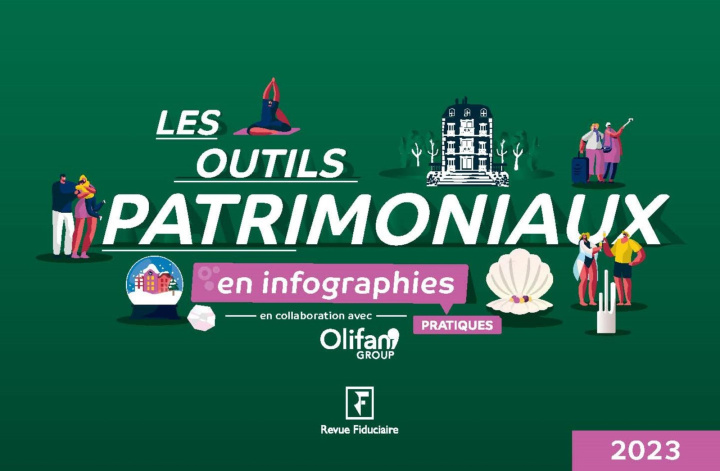 Kniha Les outils patrimoniaux en infographies pratiques 2023 OLIFAN