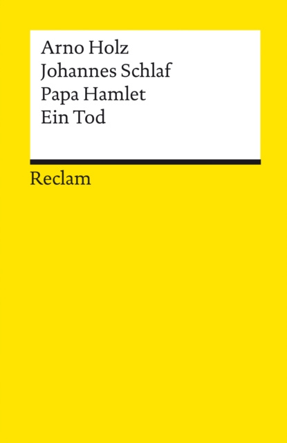 E-knjiga Papa Hamlet. Ein Tod Arno Holz