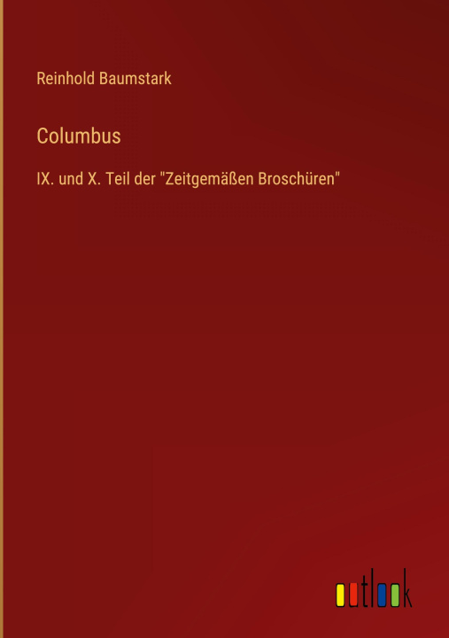 Knjiga Columbus Reinhold Baumstark
