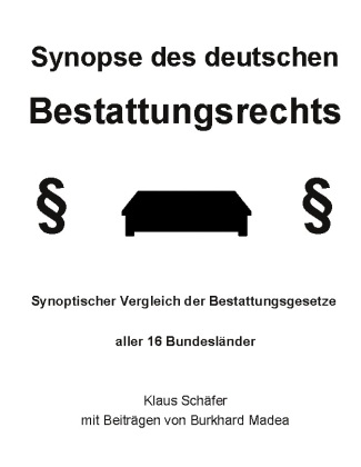 Kniha Synopse des deutschen Bestattungsrechts Burkhard Madea