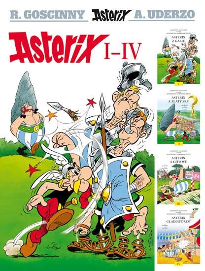 Book Asterix I - IV René Goscinny