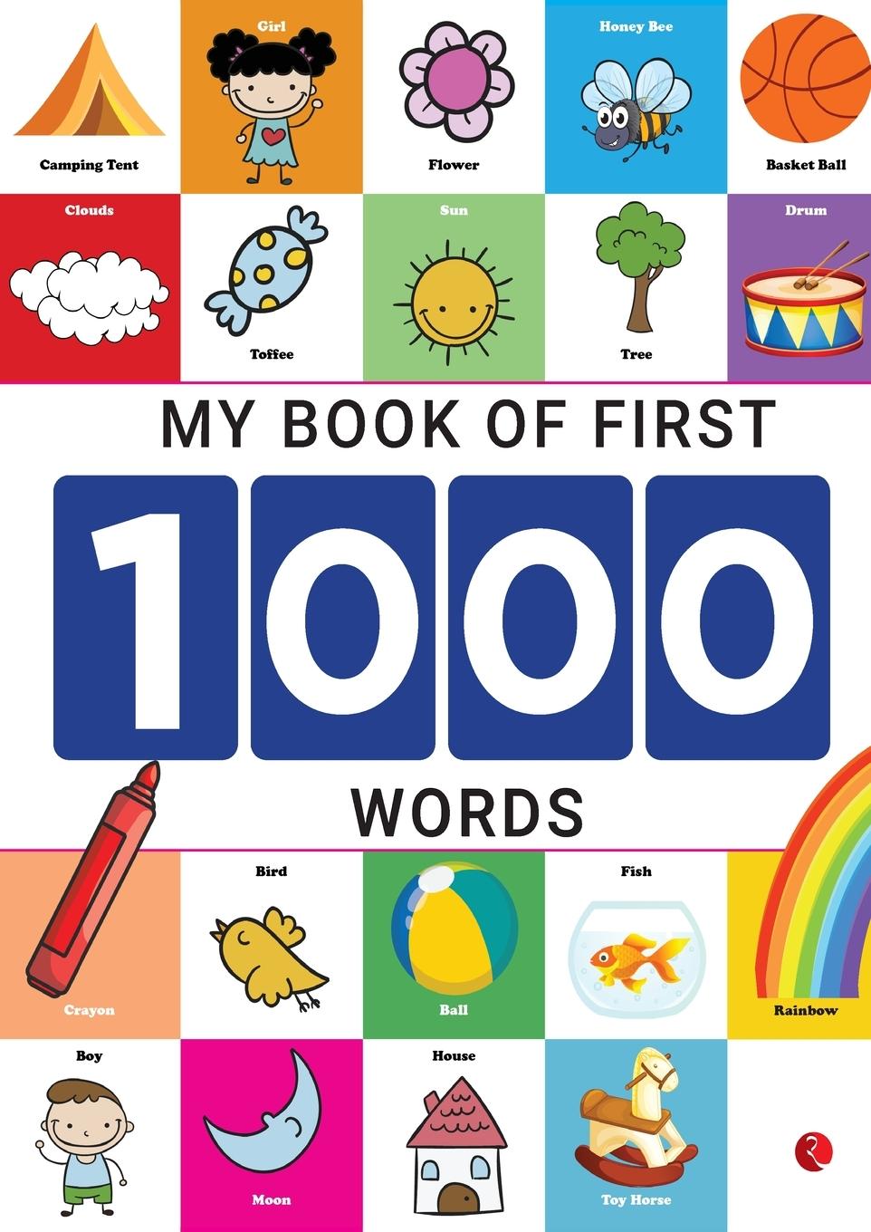 Könyv MY BOOK OF FIRST 1000 WORDS 