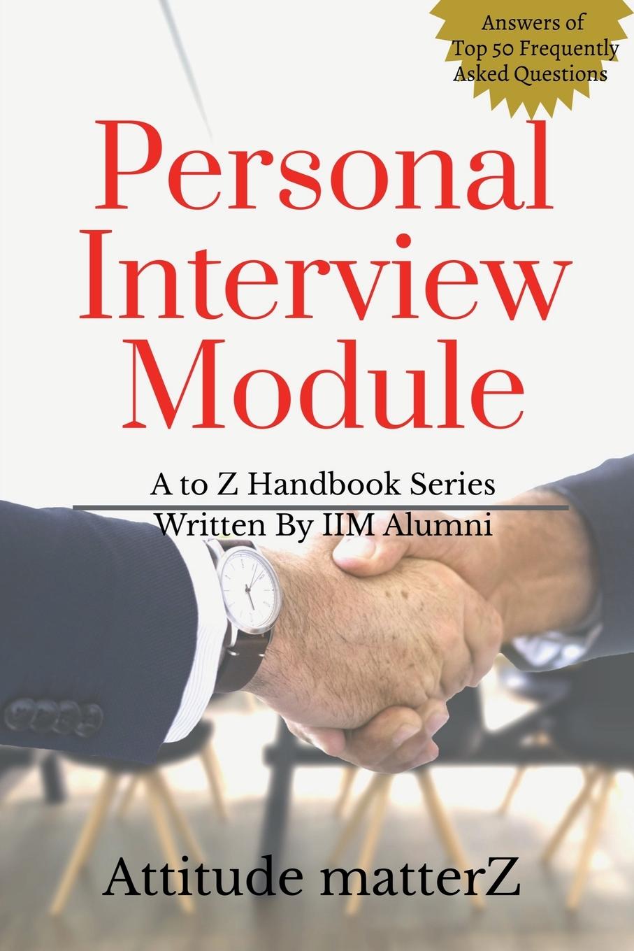 Knjiga Personal Interview Module Attitude Matterz