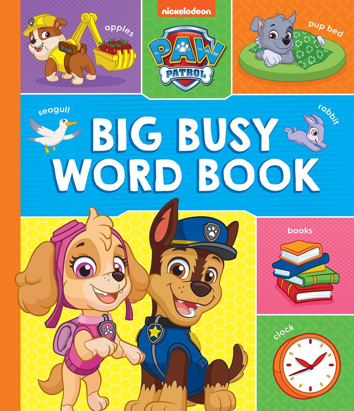 Kniha PAW Patrol Big, Busy Word Book Paw Patrol