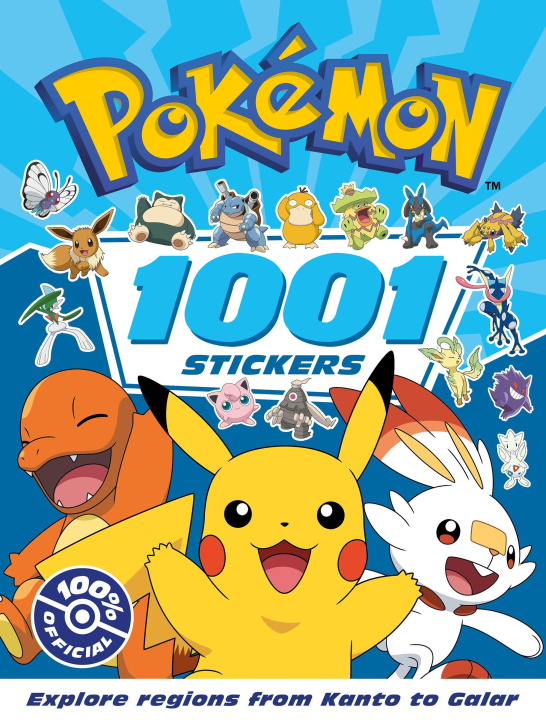 Книга Pokemon: 1001 Stickers Pokemon