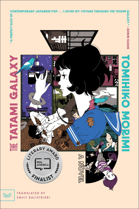 Kniha Tatami Galaxy Tomihiko Morimi