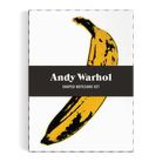 Nyomtatványok Andy Warhol Shaped Notecard Set Galison