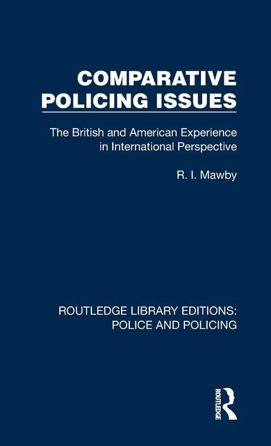 Boek Comparative Policing Issues R. I. Mawby