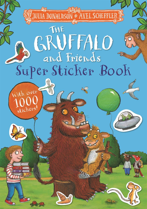 Książka Gruffalo and Friends Super Sticker Book Julia Donaldson