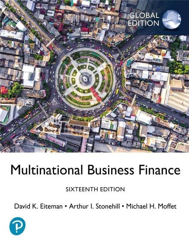 Książka Multinational Business Finance, Global Edition David Eiteman