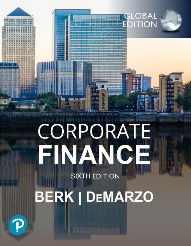 Carte Corporate Finance, Global Edition Jonathan Berk
