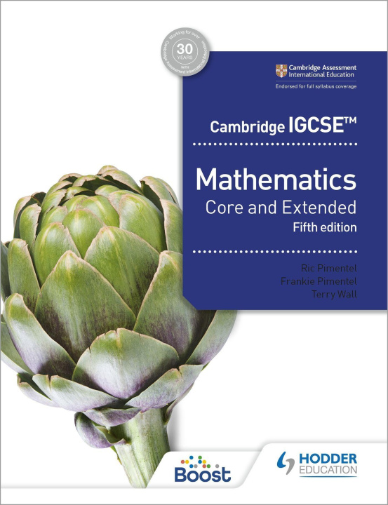 Könyv Cambridge IGCSE Core and Extended Mathematics Fifth edition Ric Pimentel