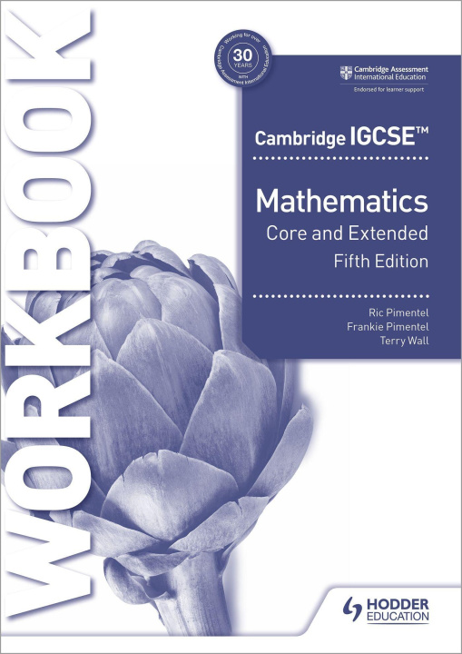 Book Cambridge IGCSE Core and Extended Mathematics Workbook Fifth edition Ric Pimentel