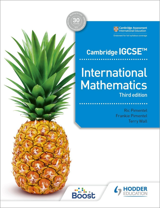 Carte Cambridge IGCSE International Mathematics Third edition Ric Pimentel
