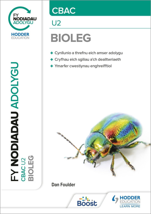 Kniha Fy Nodiadau Adolygu: CBAC Bioleg U2 (My Revision Notes: WJEC/Eduqas A-Level Year 2 Biology) Dan Foulder