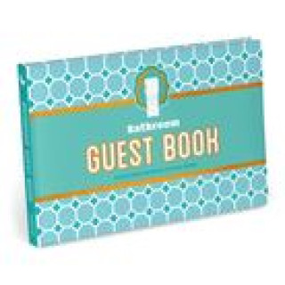 Kalendář/Diář Knock Knock Bathroom Guestbook (2022 Edition) Knock Knock