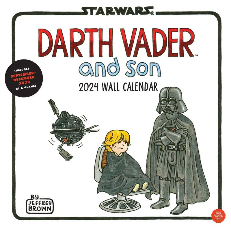 Kalendár/Diár 2024 Wall Cal: Vader & Son Chronicle Books