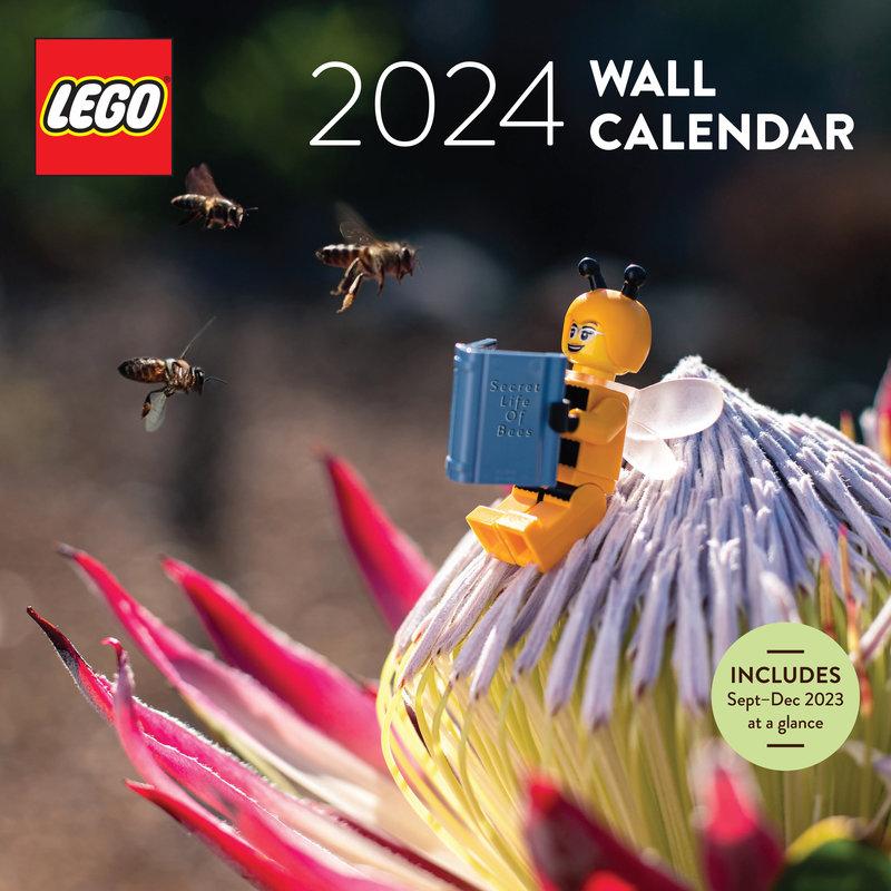 Kalendarz/Pamiętnik 2024 Wall Cal: LEGO LEGO