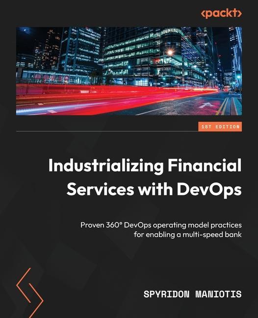 Książka Industrializing Financial Services with DevOps 