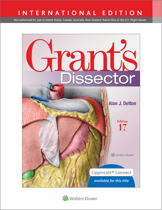 Kniha Grant's Dissector Alan J. Detton
