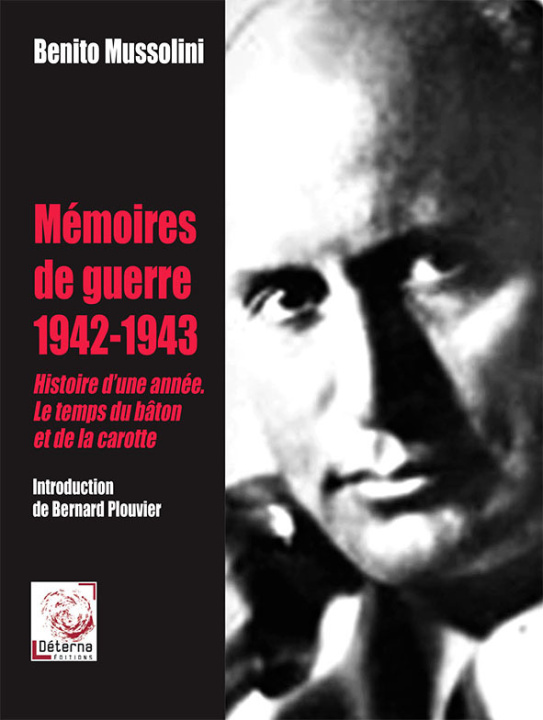 Kniha Mémoires de guerre 1942-1943 Mussolini