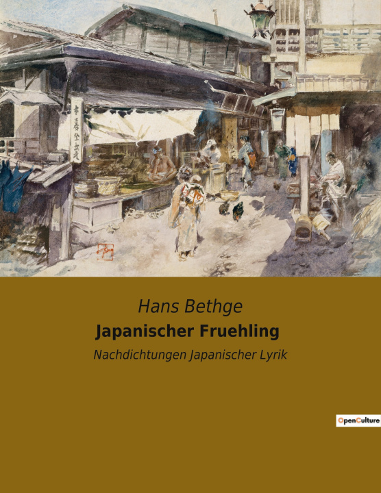Book Japanischer Fruehling Hans Bethge