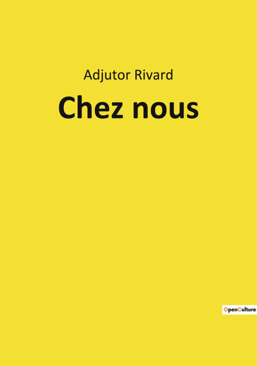 Knjiga Chez nous Rivard