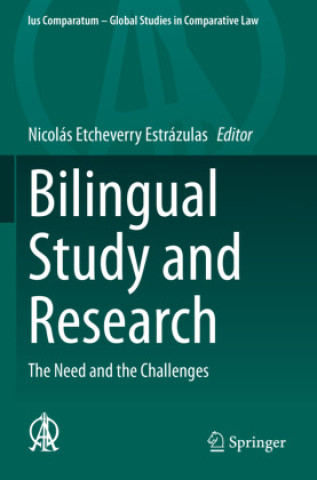 Knjiga Bilingual Study and Research Nicolás Etcheverry Estrázulas