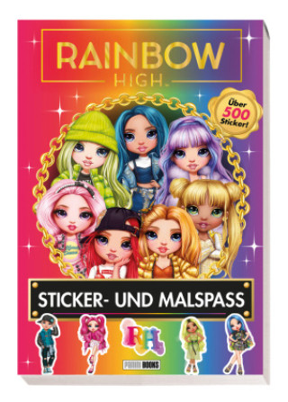 Kniha Rainbow High: Sticker- und Malspaß 